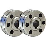 2 wire guide rollers - type B - Ø 0.6/0.8 mm - steel/stainless steel