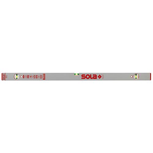 Aluminium spirit level Sola AZB 3, 1200 mm, 2 spirit levels