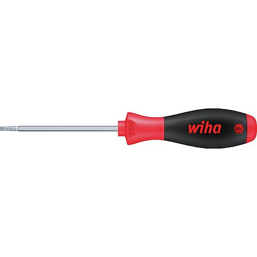 Screwdriver Wiha® SoftFinish Torx® T10, with ball head and hexagonal blade