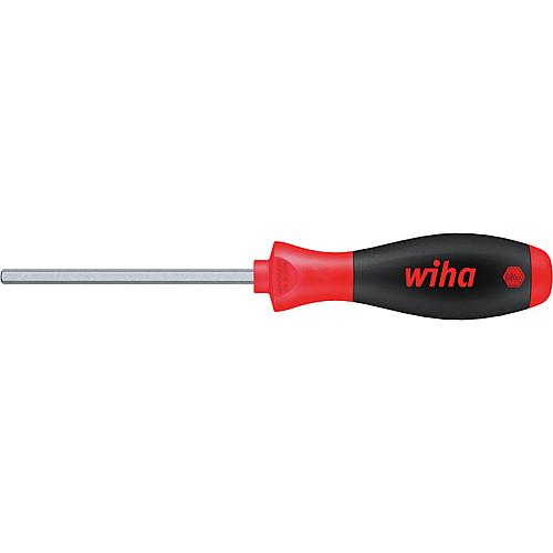 Screwdriver Wiha® SoftFinish hexagon socket size 2.5, with hexagonal blade