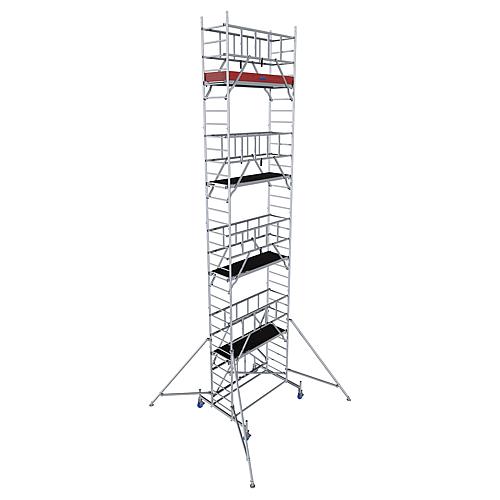 Folding scaffold ProTec XS, working height approx. 9.80 m Standard 1