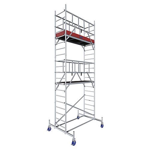 Mobile scaffold ProTec, working height approx. 6.30 m Standard 1