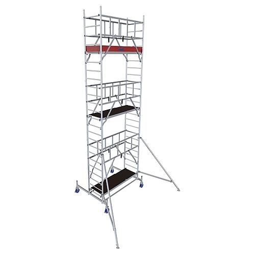 Mobile scaffold ProTec, working height approx. 7.30 m Standard 1