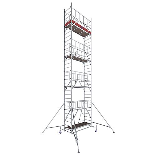 Mobile scaffold ProTec, working height approx. 9.30 m Standard 1