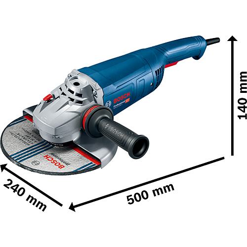 Kit meuleuse d'angle, 2200 W ø 230 mm, 880 W ø 125 mm Anwendung 2