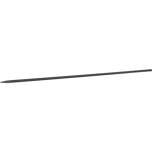 Plastering needle/string iron, 1200 x 16 mm, without head, unvarnished, forged tip