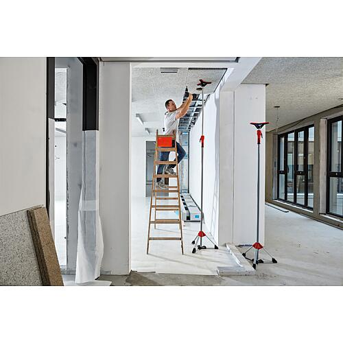 Kit Promo composé de 2 x supports de plafond + 2 x trépieds de construction Anwendung 6