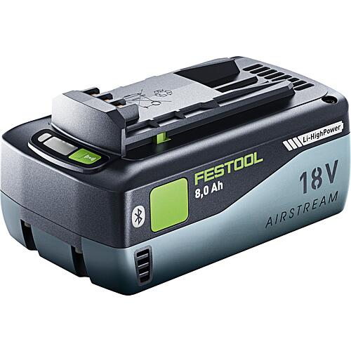 Replacement battery Festool 18 V BP 18 Li 8,0 HP-ASI, with 8 Ah Bluetooth®