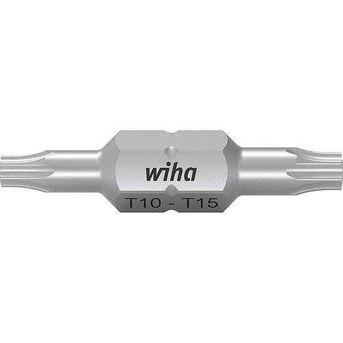 Embout double Wiha TORX® T10 / T15 cond. = 10 pièces