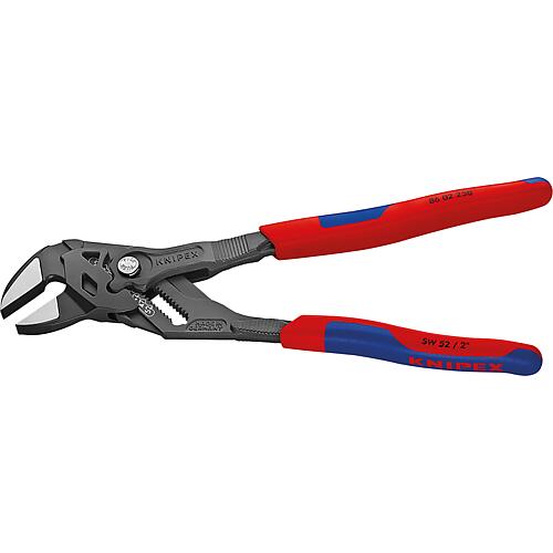 Pince-clé KNIPEX brunie L=250 mm avec poignée multi-composants