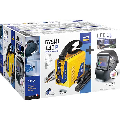 GYSMI 130P + welding helmet LCD TECHNO 11 Anwendung 1