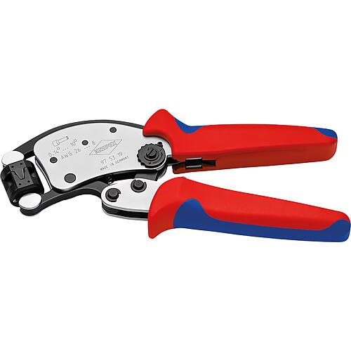 Crimping tools Twistor® T with 360° rotating crimping head and automatic adjustment Standard 1