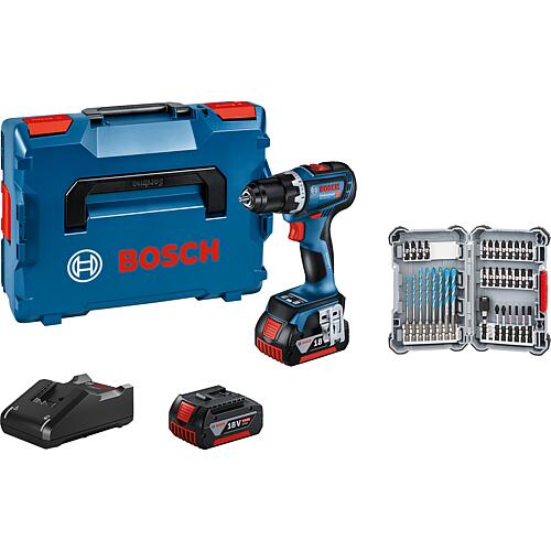 Aktions-Set Akku-Set Bosch 2-teilig, bestehend aus Akku-Bohrschrauber GSR 18V-90 C und  Bohr-Bitset