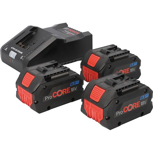 Cordless sets, 18 V, 3 x 8.0 Ah ProCore Batteries and chargers Standard 1