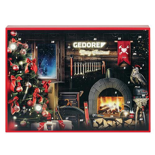 Advent calendar 2024 Gedore red, 33 pieces Anwendung 3