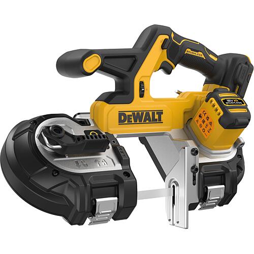 Cordless band saw DeWalt DCS378N-XJ, 18 V without battery and Chargers Standard 1