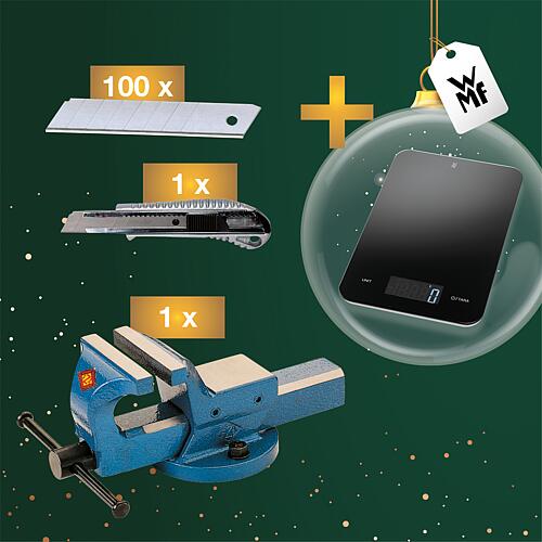 Promotional package Vices and Cutter blade with blades + free WMF digital kitchen scales, black Standard 1