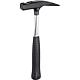 Roofing hammer, with tubular handle, roughened track, 600 g Anwendung 2