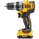 DeWalt cordless power drill 12 V DCD703L2T-QW with 2x 3.0 Ah battery and charger