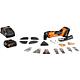 Cordless multimaster Fein 18V AMM 500 Plus Top with 2x 4.0 Ah batteries and charger