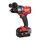 Cordless impact drill and driver Milwaukee M18 FPD3-502X, 18 V with 2x 5.0 Ah batteries and charger