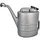 Oil can 13 L with strainer insert and screw cap, silver-grey