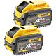 Cordless sets (Dewalt DCB547X2-XJ 54V/18V with 2 x 9.0 Ah battery XR FlexVolt