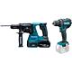 Cordless sets, 18 V, 2-piece consisting of cordless combi hammer and cordless drill/screwdriver with 2 x 5.0 Ah Batteries and chargers Standard 1