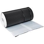 Aluminium flexible tape 5 m roll black