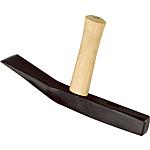 Crowbars, paving hammers, rubber hammers, slab-laying hammers, ice rams