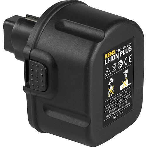 Rems replacement battery Li ion 14.4 V 5.0 Ah