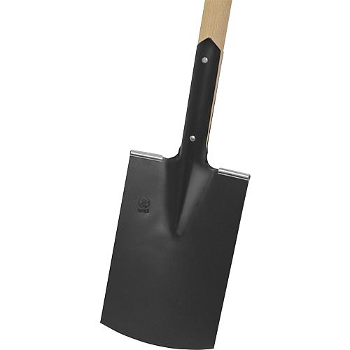 Pionier building spade, gardener shape with ash T-handle Standard 1