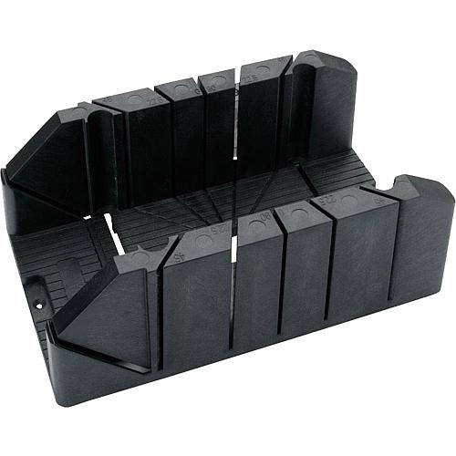Professional mitre box Plastic, 370x220x140 mm