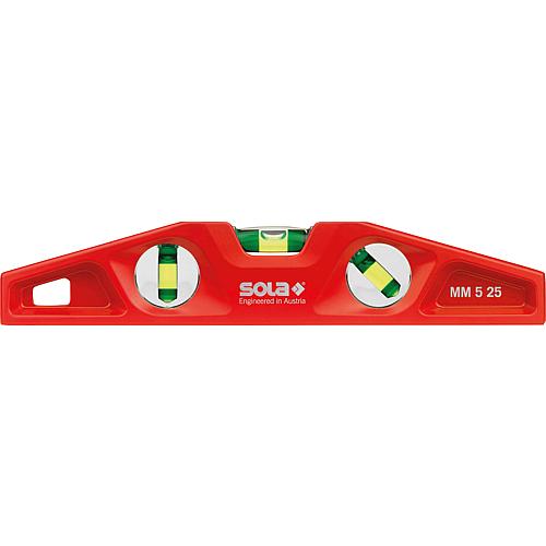 Spirit level Sola MM 5 25 Aluminium cast iron magnet