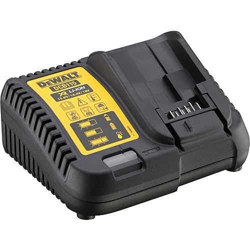 Battery set, 18 V, 4-piece with ?3 x 5.0 Ah batteries, ?1 x charger, 2 x carrying case Standard 7