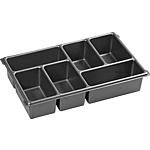 Small part insert, 6 compartments, suitable for XL-BOXX®