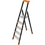 Stepladder with material tray