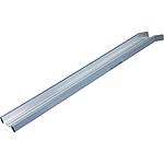 Loading rail aluminium with side edge