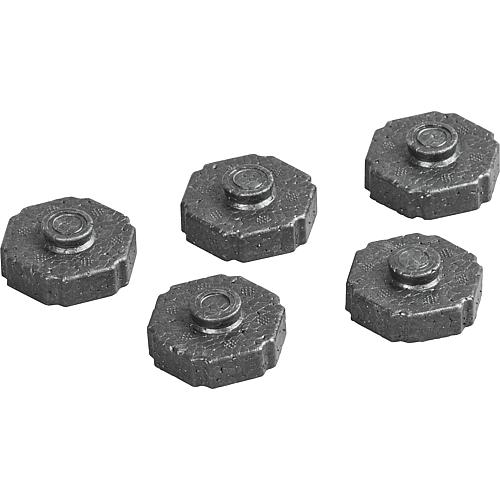 Downholders for XL cover inlays, set of 5 Standard 1