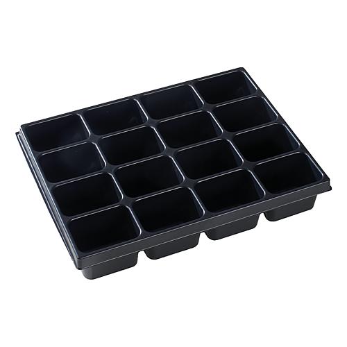 Small parts insert 16 trays for I-Boxx 72 and LS drawer 72