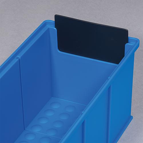 Pull-out protection for ShelfBox open fronted storage box Standard 1