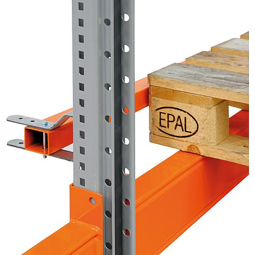 Push-through protection for ARTUS pallet racking Standard 1