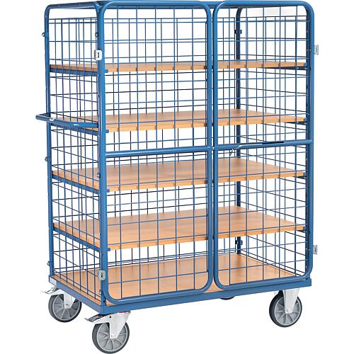 Shelf trolley fetra® 8583-3DE 1800 mm high Loading area 1200 x 800 mm