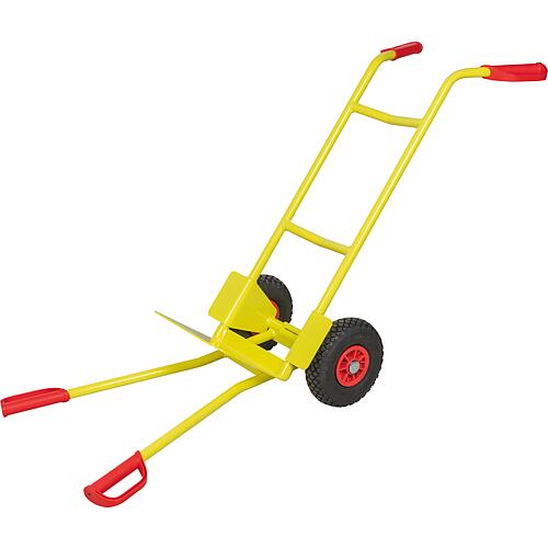 Barre de support de chariot WS, jaune, capacité de charge 350 kg Anwendung 1