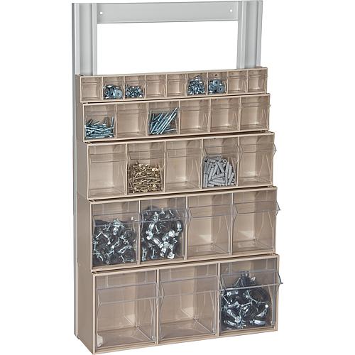 Strong Wall Frame For Clear View Storage Boxes