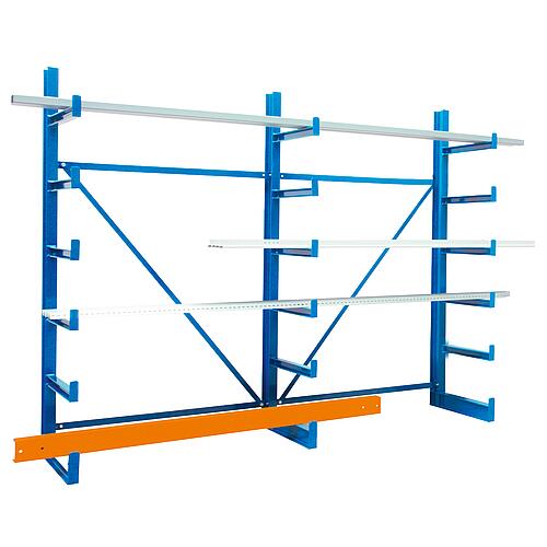 Kragarm-Grundregal einseitig mit 6 Ebenen Anwendung 2