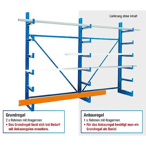 Rayonnage cantilever unilatéral avec 6 étages Anwendung 1