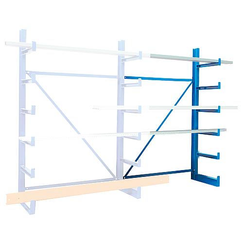 Rayonnage cantilever unilatéral avec 6 étages Standard 1