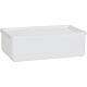 Box with slip lid 1.000 ml, square, natural, 103x208x64 mm