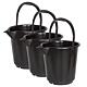 Industrial bucket 17 L with spout, PU=3 pcs